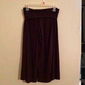 Charlotte Russe Brown Gaucho Pants